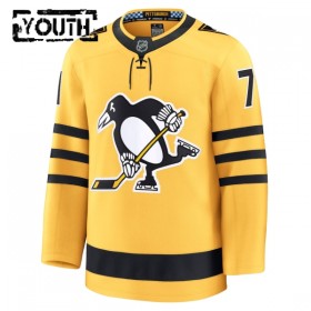Lasten NHL Pittsburgh Penguins Pelipaita 2025-26 Fanatics Premium Evgeni Malkin Alternate Gold